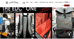 Desktop Screenshot of gymherogear.com